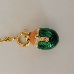 VTG Joan Rivers Classic Collection Fabergé Enameled Egg Charm